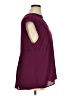 DR2 100% Polyester Burgundy Sleeveless Blouse Size XL - photo 4