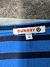 Sundry Stripes Blue Casual Dress Size Med (2) - photo 7