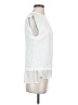 Rebecca Taylor 100% Rayon White Sleeveless Blouse Size 4 - photo 4