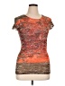 Mossimo Supply Co. Tweed Orange Short Sleeve T-Shirt Size XL - photo 1