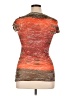 Mossimo Supply Co. Tweed Orange Short Sleeve T-Shirt Size XL - photo 2
