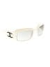 Chanel Ivory White Sunglasses One size - photo 1