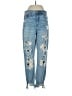 American Eagle Outfitters Hearts Blue Jeans Size 4 S - photo 1