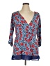 ModCloth Blue 3/4 Sleeve Blouse Size XL - photo 1