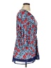 ModCloth Blue 3/4 Sleeve Blouse Size XL - photo 4
