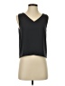 Babaton 100% Polyester Gray Black Sleeveless Blouse Size S - photo 1