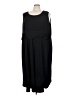 Maggie Barnes Solid Black Casual Dress Size 22 (5) - photo 1