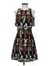 Gianni Bini Floral Black Cocktail Dress Size 2 - photo 1