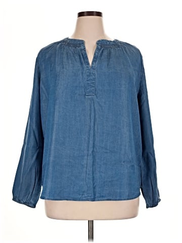 Ann Taylor LOFT Outlet 3/4 Sleeve Blouse (view 1)