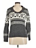 Love Change 100% Acrylic Argyle Gray Pullover Sweater Size M - photo 1