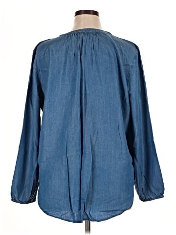 Ann Taylor LOFT Outlet 3/4 Sleeve Blouse (view 2)