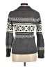 Love Change 100% Acrylic Argyle Gray Pullover Sweater Size M - photo 2