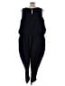 Torrid Active Solid Black Jumpsuit Size 5X Plus (6) - photo 2