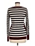 Olive and Oak Stripes Burgundy Pullover Sweater Size M - photo 2