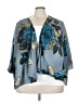 New Directions 100% Polyester Blue Cardigan Size 3X - photo 1