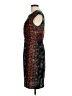 Luxology Graphic Multi Color Black Cocktail Dress Size 8 - photo 5