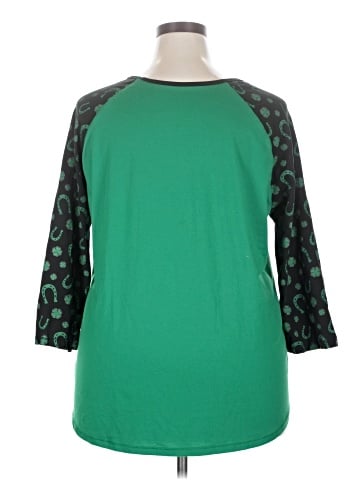 Wound Up 3/4 Sleeve Top (view 2)