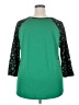 Wound Up Green 3/4 Sleeve Top Size XXL - photo 2