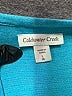 Coldwater Creek 100% Cotton Teal Jacket Size 14 - photo 6
