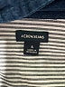 J.Crew 100% Cotton Stripes Gray Long Sleeve Button-Down Shirt Size 6 - photo 4