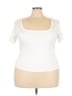 Universal Thread Ivory Short Sleeve Top Size 2X - photo 1