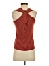Amour Vert Orange Sleeveless Top Size S - photo 2
