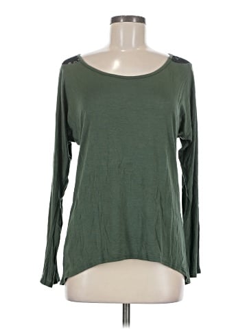 Red Haute Long Sleeve Top (view 1)