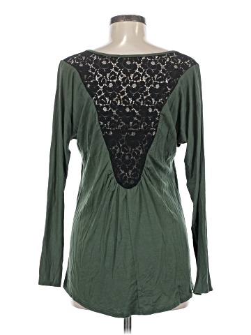 Red Haute Long Sleeve Top (view 2)