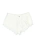 Shein 100% Cotton White Shorts Size 25 waist - photo 1