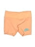 Nike Graphic Orange Athletic Shorts Size 5 - 6 - photo 1