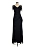 Xscape Black Cocktail Dress Size 6 - photo 1