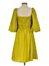 Oddi 100% Polyester Solid Green Casual Dress Size S - photo 2