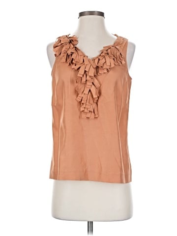 J.Crew Sleeveless Silk Top (view 1)