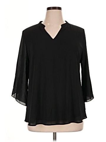 Bebonnie 3/4 Sleeve Blouse (view 1)