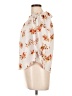 rue21 Ivory 3/4 Sleeve Blouse Size L - photo 5