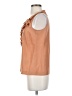 J.Crew 100% Silk Tan Sleeveless Silk Top Size 2 (petite) - photo 5