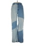 Hollister Color Block Blue Jeans Size 11L - photo 1