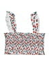 Summer Mae Red White Swimsuit Top Size XL - photo 2