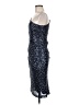 Betsy & Adam Stars Silver Cocktail Dress Size 6 - photo 5