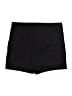 Ann Taylor 100% Cotton Solid Black Shorts Size 8 - photo 2