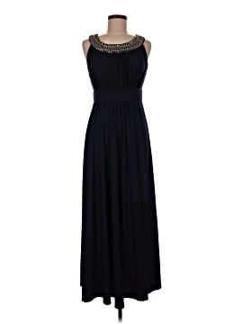 haani maxi dress Haani Maxi Dress Womens S Black Sleeveless Tank Greek Goddess Beaded  Stretch NWT
