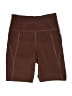 Girlfriend Collective Brown Athletic Shorts Size S - photo 1