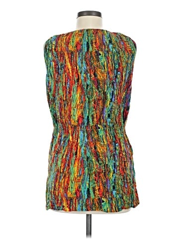 Luluvia Sleeveless Button-Down Shirt (view 2)