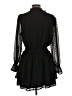 Missguided 100% Polyester Black 3/4 Sleeve Top Size 10 - photo 2