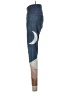 Onzie Graphic Blue Active Pants Size S - photo 5