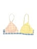 J.Crew Checkered-gingham Yellow Swimsuit Top Size S - photo 1