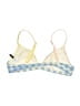 J.Crew Checkered-gingham Yellow Swimsuit Top Size S - photo 2