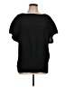 Nicola 100% Polyester Black Short Sleeve Top Size L - photo 1