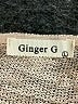 Ginger G. Animal Print Tan Pullover Sweater Size L - photo 7