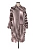 Zara Basic Stripes Burgundy Casual Dress Size M - photo 1